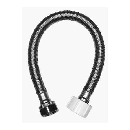 Homewerks Toilet Supply Line 1/2-in FIP X 7/8-in D Ballcock 20-in Braided Stainless Steel 7233-20-12-1